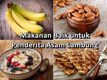 Makanan baik untuk asam lambung